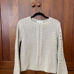 John + Jenn tan Knit Sweater